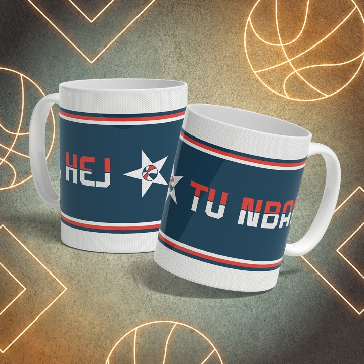 Kubek koszykarski (360 ml) Hej, hej tu NBA Blood