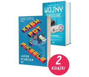 Okładka pakietu książek Krew, pot i piksele + Wojny konsolowe w księgarni labotiga.pl