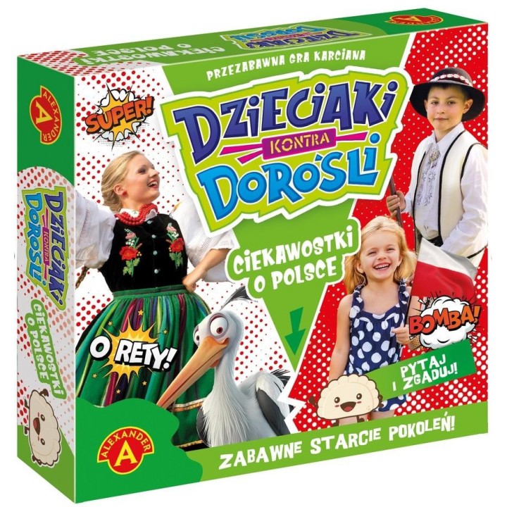 Dzieciaki kontra Dorośli Ciekawostki o Polsce ALEX