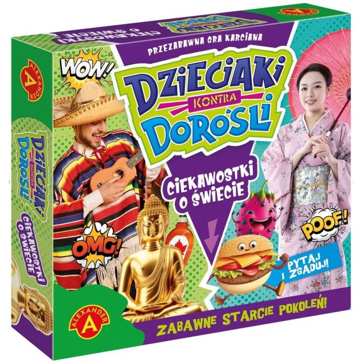 Dzieciaki kontra Dorośli Ciekawostki o świecieALEX