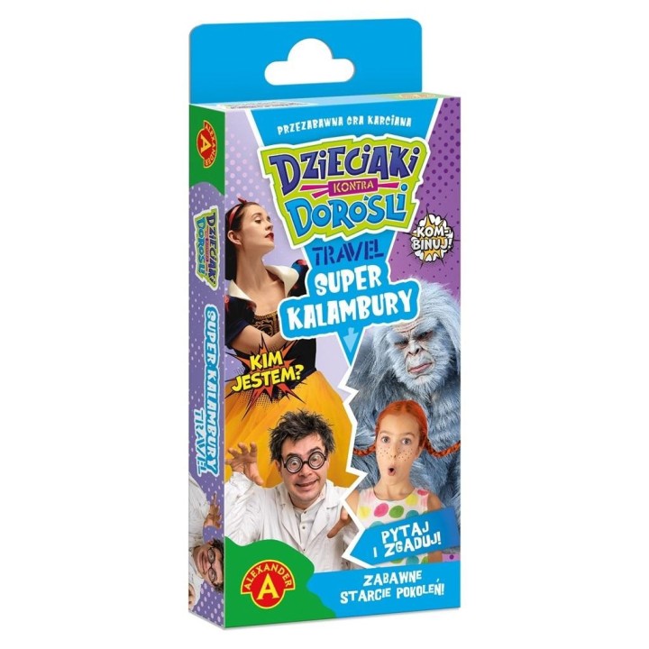 Dzieciaki kontra Dorośli Super kalambury ALEX