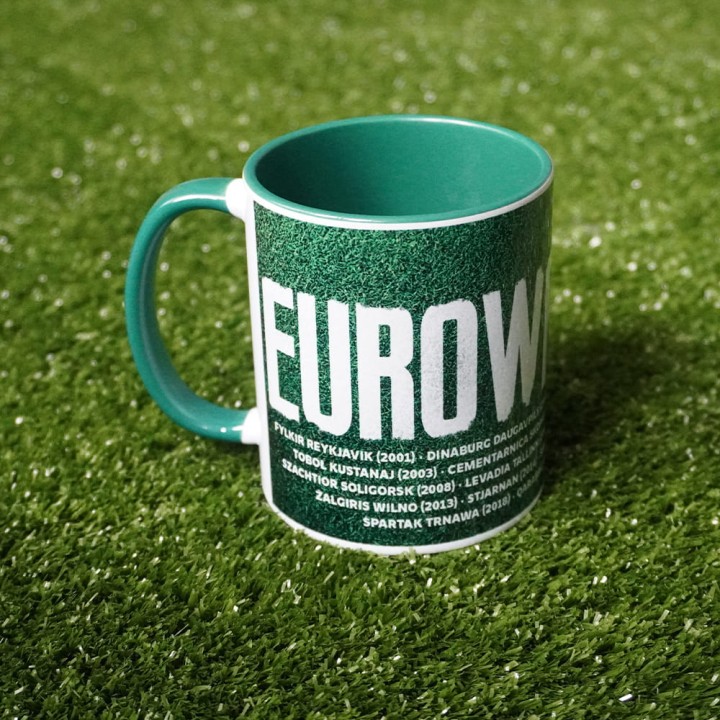 (Wysyłka ok. 23.07) Kubek Eurowpier*ol (330ml) Największe wpadki polskich klubów