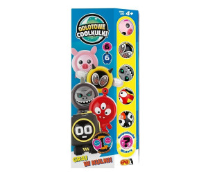 Odlotowe Coolkulki 6 kulek + 6 ubranek żółty