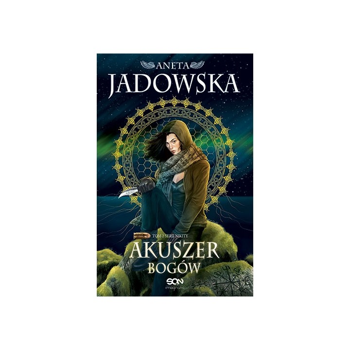 Okładka książki Akuszer Bogów Anety Jadowskiej