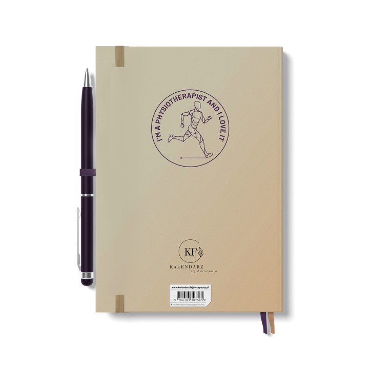 Planner Kalendarz fizjoterapeuty 2025 SQN Originals