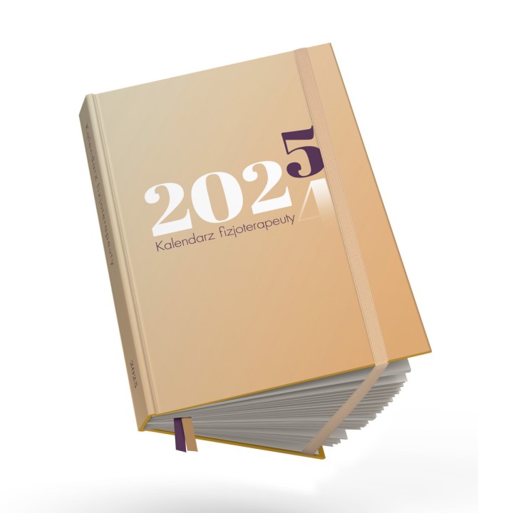 Planner Kalendarz fizjoterapeuty 2025 SQN Originals