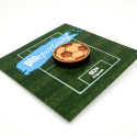 SQN Originals: Przypinka drewniana pin (2,5 cm) dla fana piłki nożnej