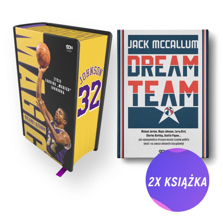 Pakiet: Magic. Życie Earvina "Magica" Johnsona + Dream Team (2x książka)