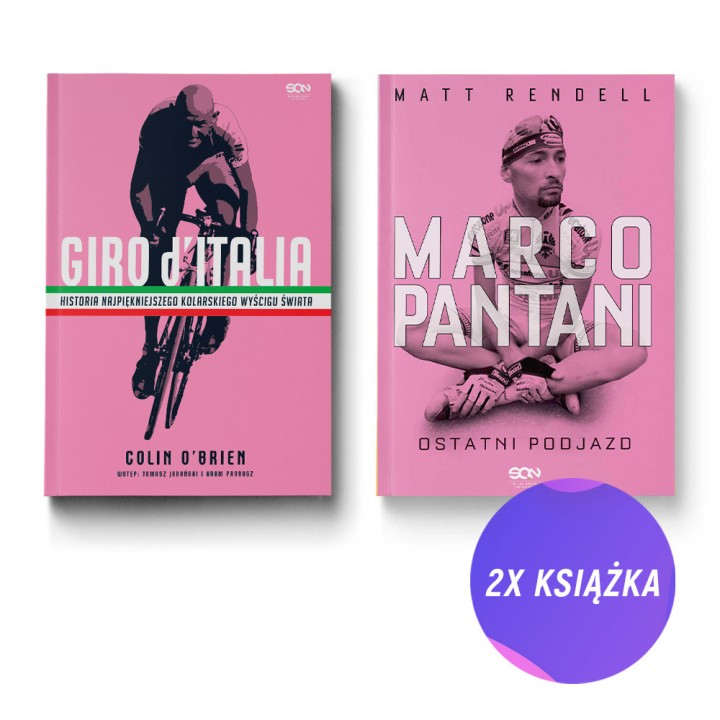 Pakiet: Giro d’Italia. Wydanie III + Marco Pantani (2x książka)