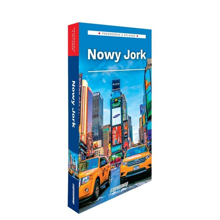 Nowy Jork przewodnik z atlasem w.2024
