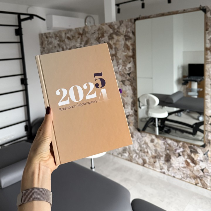 Planner Kalendarz fizjoterapeuty 2025 SQN Originals
