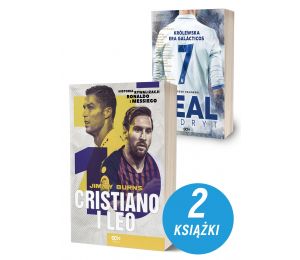 Okładka książki sportowej Cristiano i Leo dostępnej w księgarni sportowej labotiga.pl