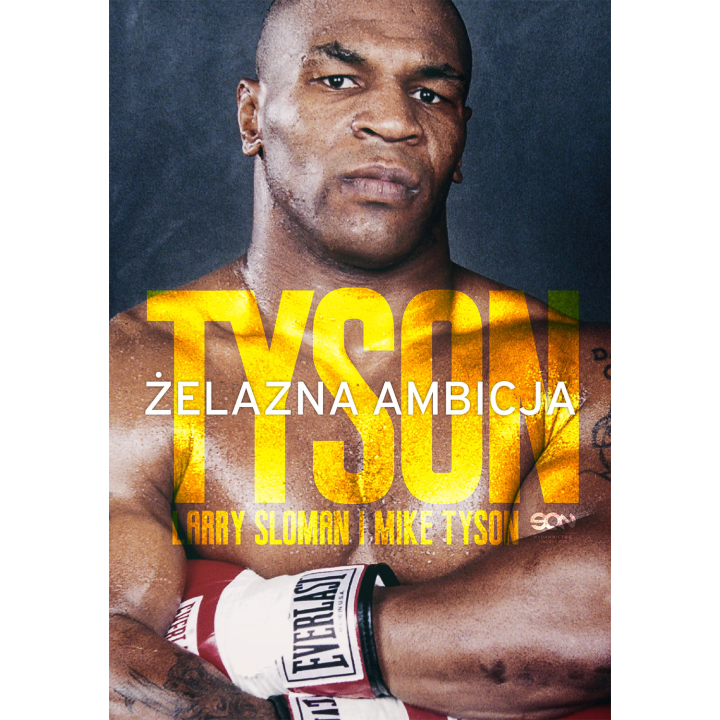 Okładka ebooka o boksie Tyson Żelazna ambicja w księgarni sportowej labotiga.pl