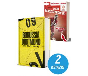Zdjęcie pakietu książek sportowych Borussia Dortmund i Jakub Błaszczykowski