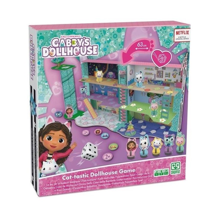 Kotastyczna gra planszowa 3D Koci Domek Gabi