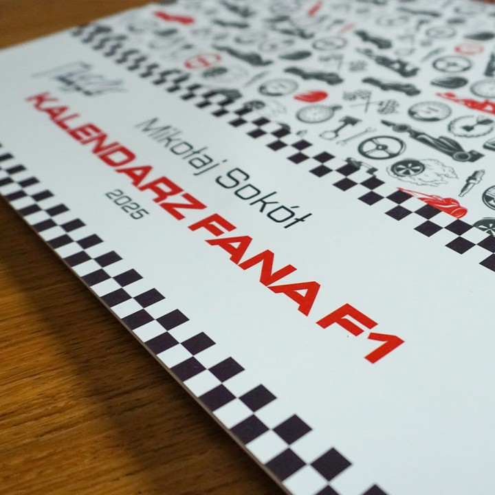 SQN Originals: Kalendarz F1 2025 Mikołaj Sokół
