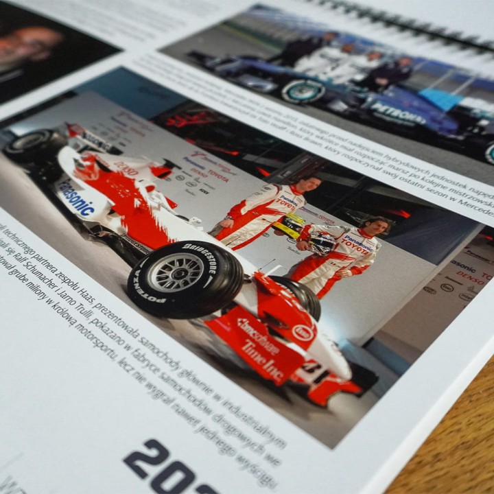 SQN Originals: Kalendarz F1 2025 Mikołaj Sokół