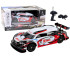 Auto sportowe RC 1:16 biało czerwone