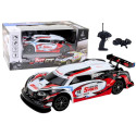Auto sportowe RC 1:16 biało czerwone