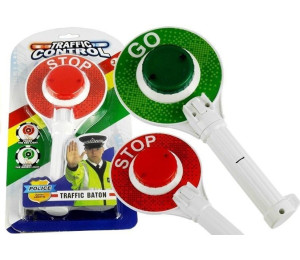 Lizak policyjny drogowy świecący dwustronny