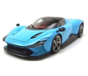 Ferrari Daytona SP3 Blue 1:18 BBURAGO