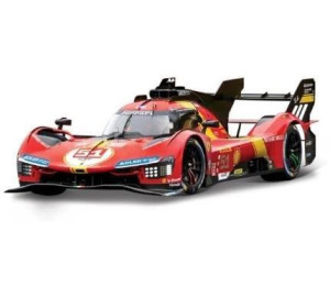 Ferrari Racing 499P LMH 51 Red 1:43 BBURAGO