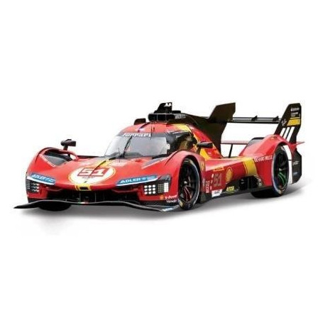 Ferrari Racing 499P LMH 51 Red 1:43 BBURAGO