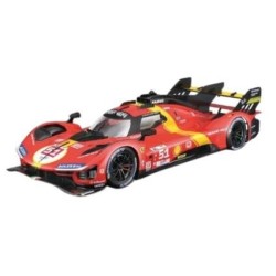 Ferrari Racing 499P LMH Red 51 1:18 BBURAGO