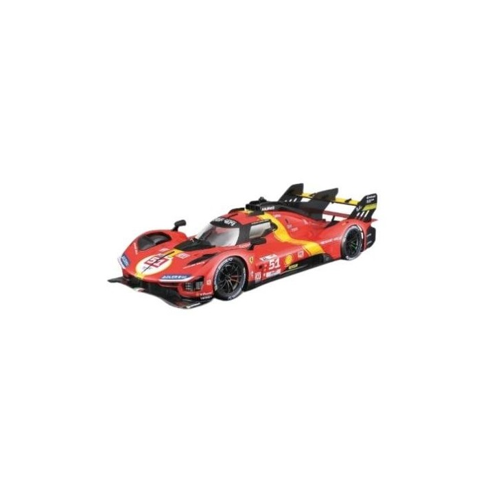 Ferrari Racing 499P LMH Red 51 1:18 BBURAGO