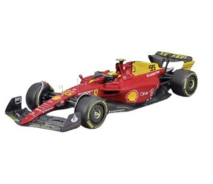 Ferrari F1-75 Monza Yellow 2022 55 1:24 BBURAGO