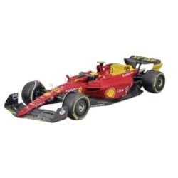 Ferrari F1-75 Monza Yellow 2022 55 1:24 BBURAGO