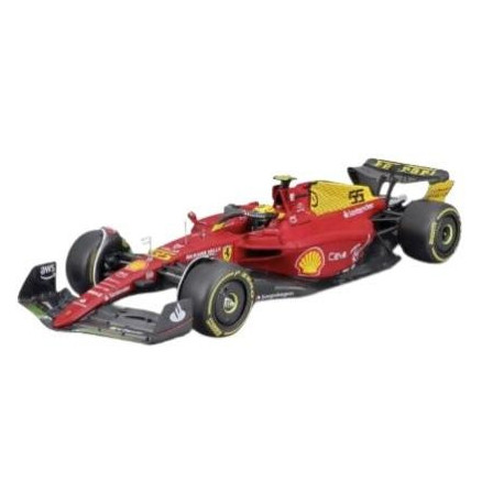 Ferrari F1-75 Monza Yellow 2022 55 1:24 BBURAGO