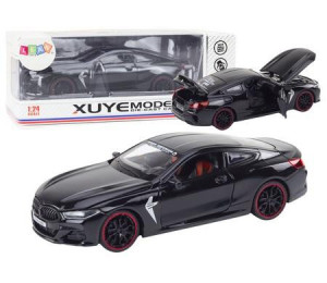 Auto sportowe metalowe napęd frykcyjny czarne