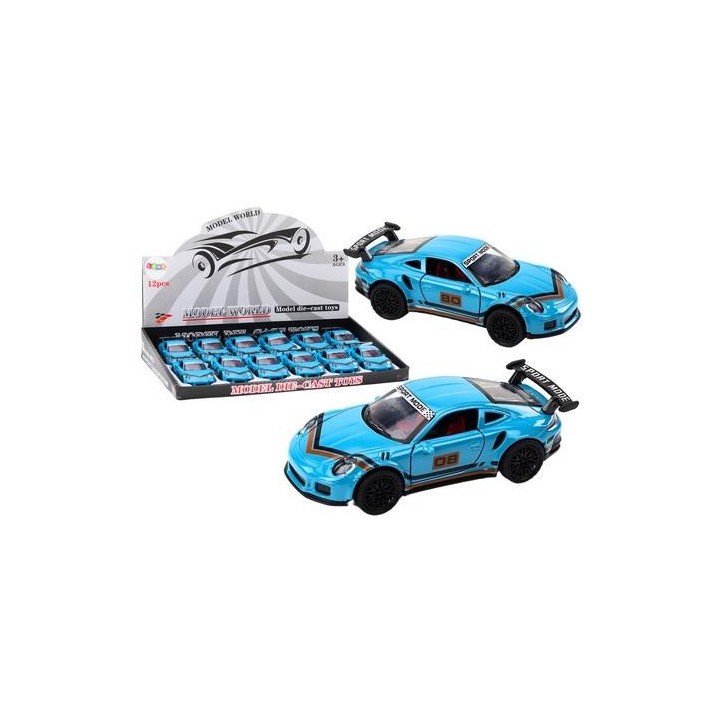 Auto sportowe 1:32 niebieskie
