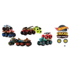 Hot Wheels Monster Trucks 6-kołowa ciężarówka mix