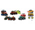 Hot Wheels Monster Trucks 6-kołowa ciężarówka mix