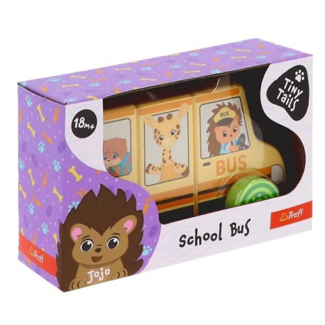 Zabawka drewniana - School Bus TREFL
