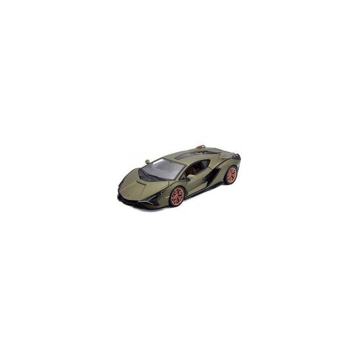 Lamborghini Sian FKP 37 matte green 1:24 BBURAGO