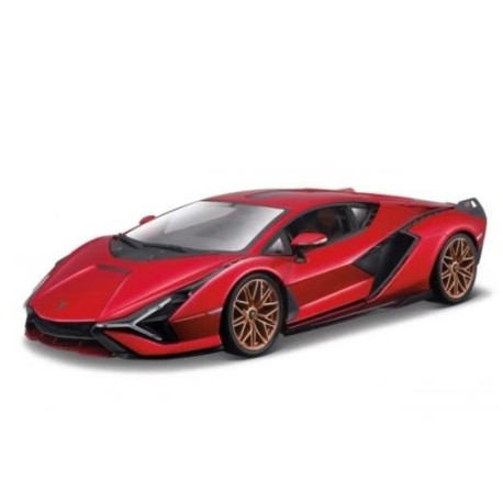 Lamborghini Sian FKP 37 red 1:24 BBURAGO