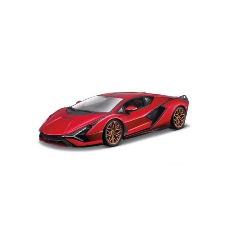 Lamborghini Sian FKP 37 red 1:24 BBURAGO