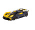 Bugatti Bolide metallic black- yellow 1:18 BBURAGO