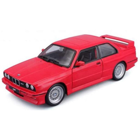 1988 BMW 3 Series M3 red 1:24 BBURAGO