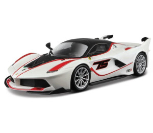 Ferrari FXX-K white 1:24 BBURAGO