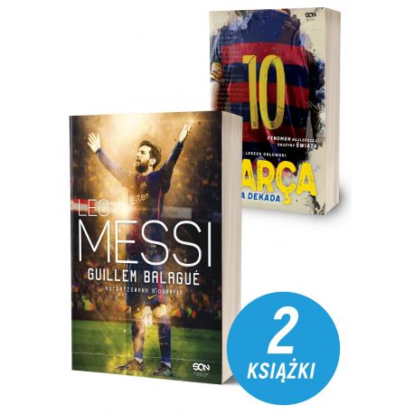 Pakiet książek sportowych Leo Messi. Autoryzowana biografia. Wyd. III i Barca. Złota dekada na labotiga.pl
