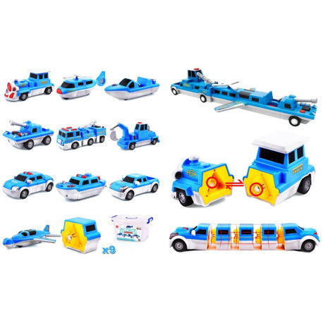 Pojazdy magnetyczne 10szt