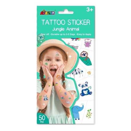 Tatuaże - Zwierzęta w dżungli