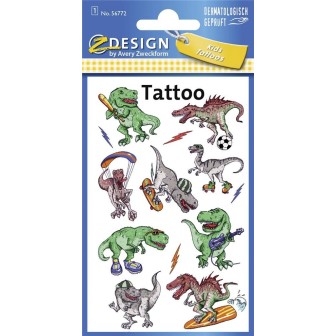 Tatuaże dla dzieci - Dinozaury