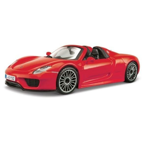 Porsche 918 Spyder red 1:24 BBURAGO