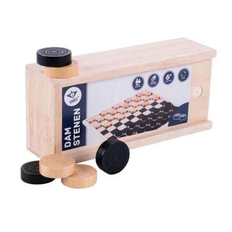 Warcaby drewniane turystyczne