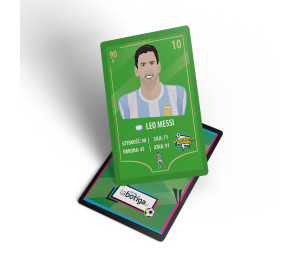 (nie można zakupić pojedynczo) Karta do gry Wydarzyło się naprawdę Messi